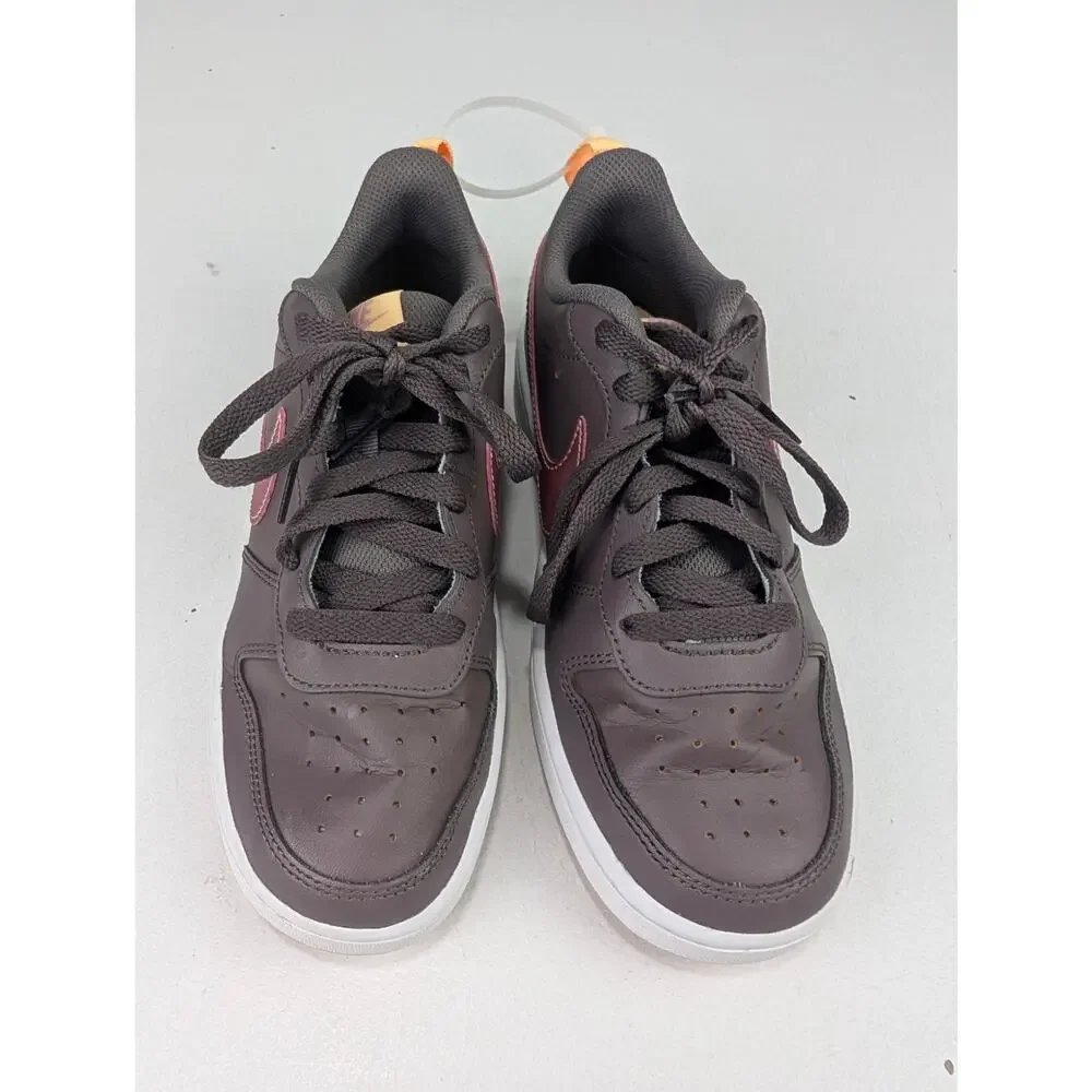 Nike Youth 5 Court Bourgh Low 2 Sneaker - Violet Ore/Pink Glaze